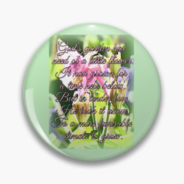 Item preview, God’s garden has need of a little flower.  designed and sold by angel1.