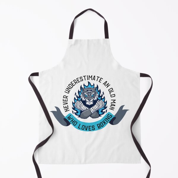 Item preview, Never Underestimate An Old Man Who Loves Boxing designed and sold by Ahmed Hussain.