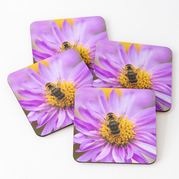 Item preview, Hoverfly On Aster Daisy designed and sold by Tanya C  Smith.