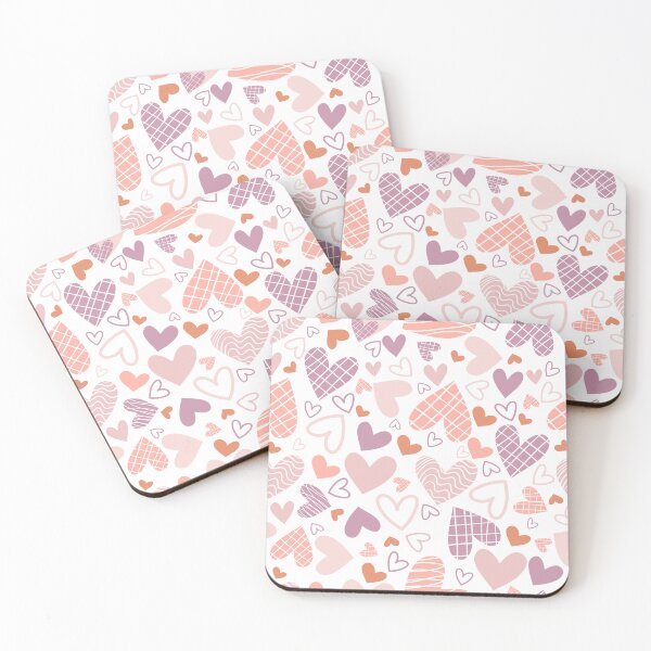 Item preview, Abstract hearts pattern designed and sold by Alinart16.
