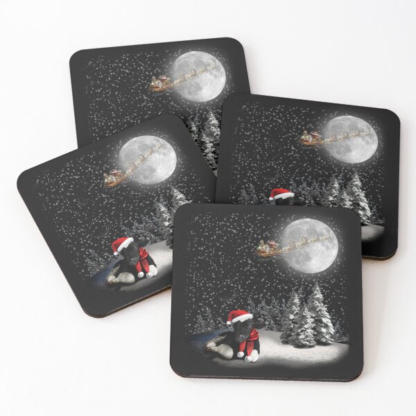 Item preview, Cow Lovers Christmas Heifers Santa Xmas Lights designed and sold by reginaturner.