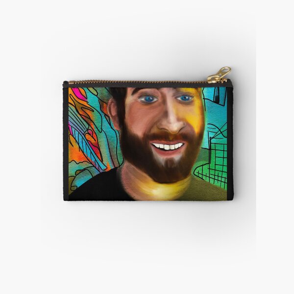 Item preview, Introspective artistic self portrait, colorful rendition  designed and sold by dusso.