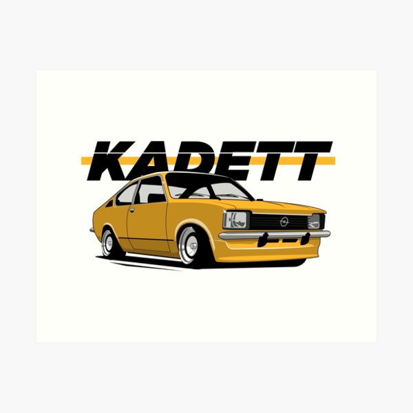 Item preview, Kadett C oldtimer designed and sold by shketdesign.