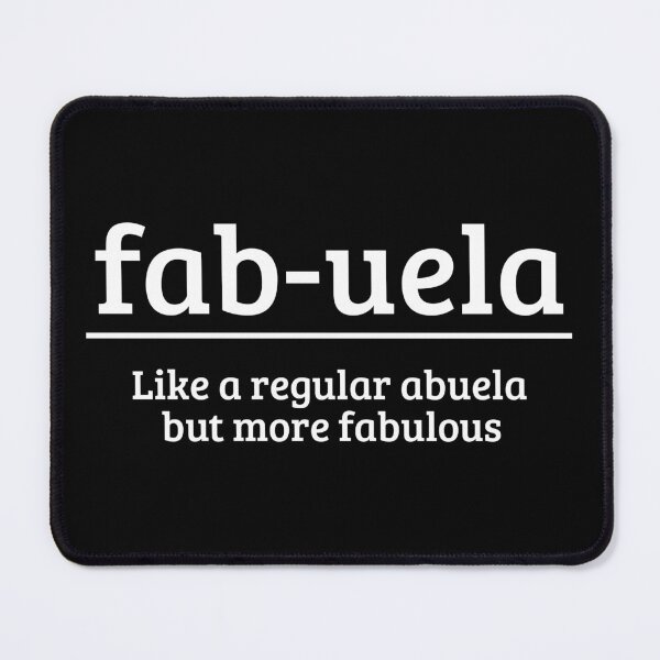 Item preview, Fab uela Fabulous Abuela Spanish Grandmother Gift designed and sold by haselshirt.