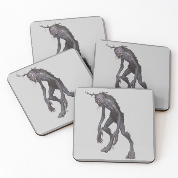 Item preview, Wendigo Creature Painting designed and sold by Cchungart.