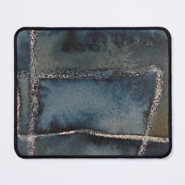 Item preview, City Night Reflections in blue designed and sold by ChillonLeachArt.
