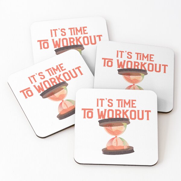 Item preview, It's Time To Workout - Fitness design for training addicts & gymbros designed and sold by Cali-Power.