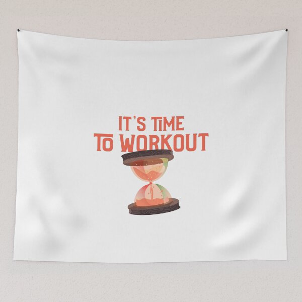 Item preview, It's Time To Workout - Fitness design for training addicts & gymbros designed and sold by Cali-Power.