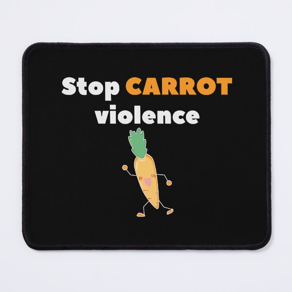 Item preview, Carrot Shirt Stop Carrot Violence Vegan Gift Tee designed and sold by haselshirt.