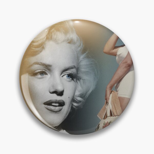 Item preview, Marilyn Blue & Gold designed and sold by STYLE + EXPRESSION.