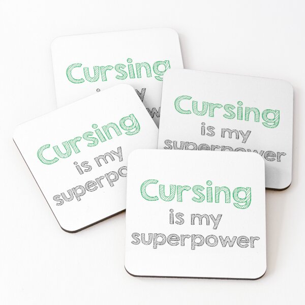 Item preview, Cursing is my superpower designed and sold by Alltooclose.
