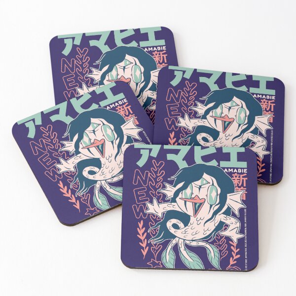 Item preview, Amabie japanese yokai designed and sold by circle10.