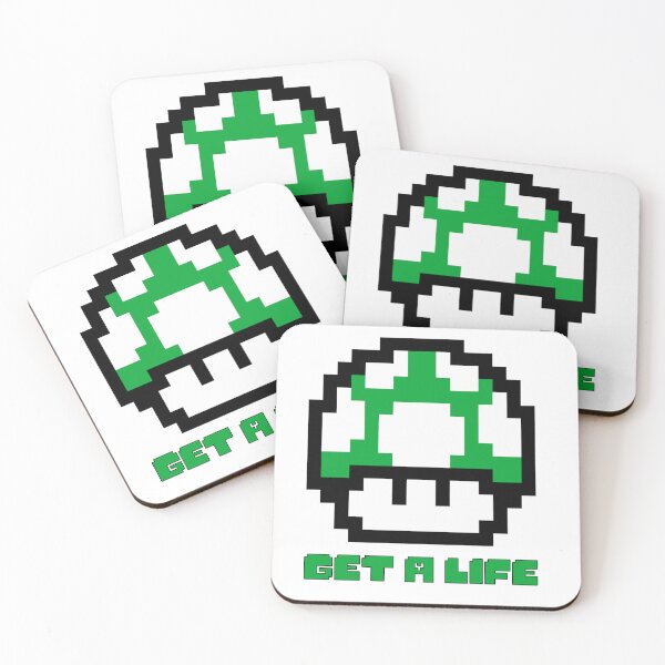 Item preview, Get A Life 1up retro gaming designed and sold by BlazeBelushi.