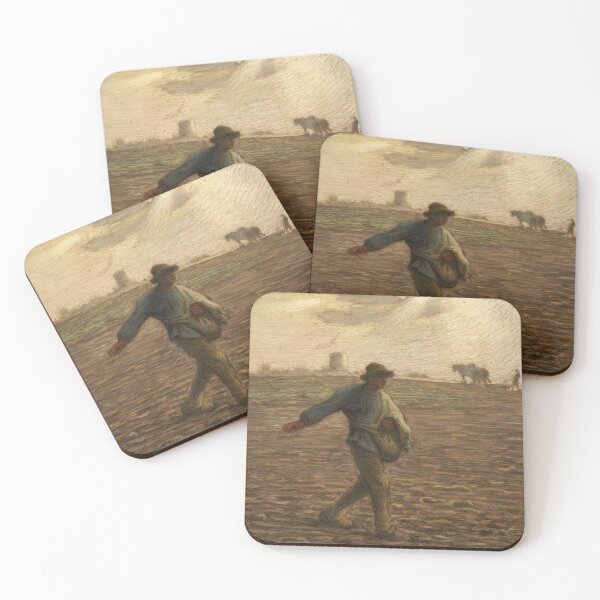 Item preview, The Sower | Jean-François Millet | 1865 French Impressionism Art designed and sold by CJET.