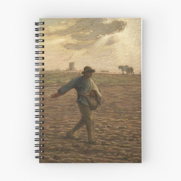 Item preview, The Sower | Jean-François Millet | 1865 French Impressionism Art designed and sold by CJET.
