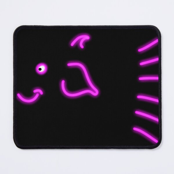 Item preview, Neon smiling fish Cat bed design  designed and sold by TipTopTapo.