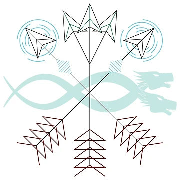 Artwork thumbnail, Simple Geometry by RheaOfSunshine