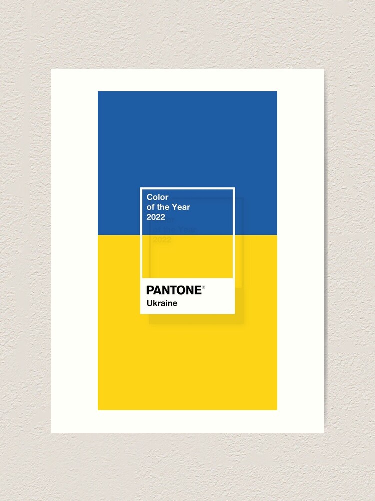 "Color Of The Year 2022, Ukrainian Colors, Stop War In Ukraine 24.02.