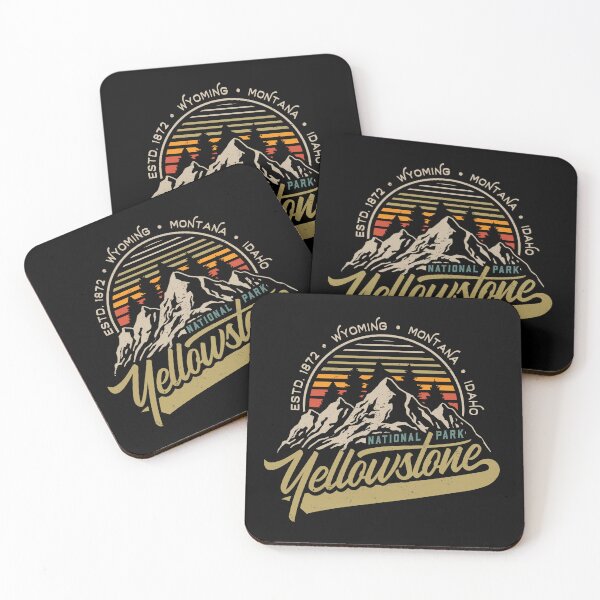 Item preview, Yellowstone National Park Hiking Camping designed and sold by MarkusShirts.