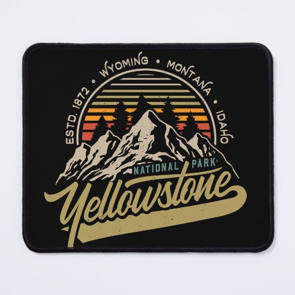 Item preview, Yellowstone National Park Hiking Camping designed and sold by MarkusShirts.