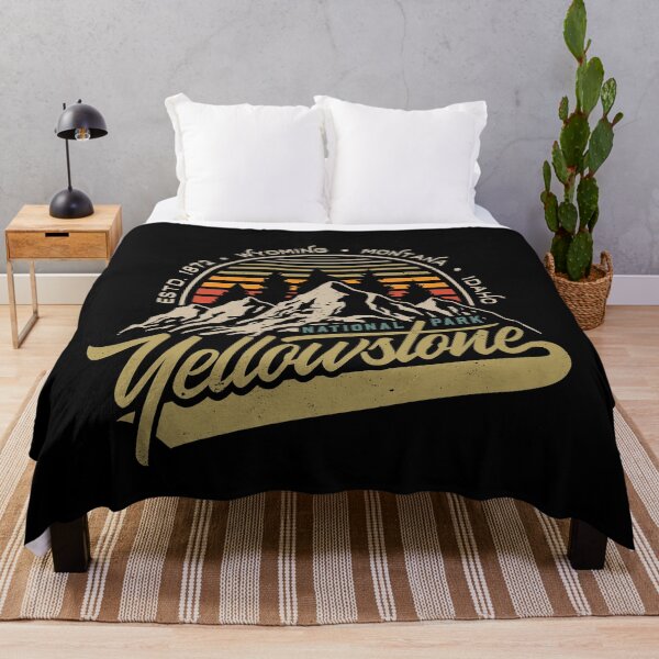 Item preview, Yellowstone National Park Hiking Camping designed and sold by MarkusShirts.