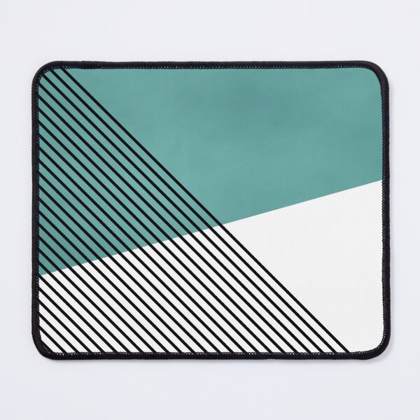 Item preview, Simple geometric art - turquoise designed and sold by BattaAnastasia.