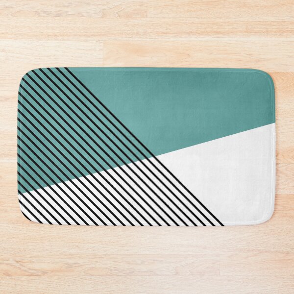Item preview, Simple geometric art - turquoise designed and sold by BattaAnastasia.