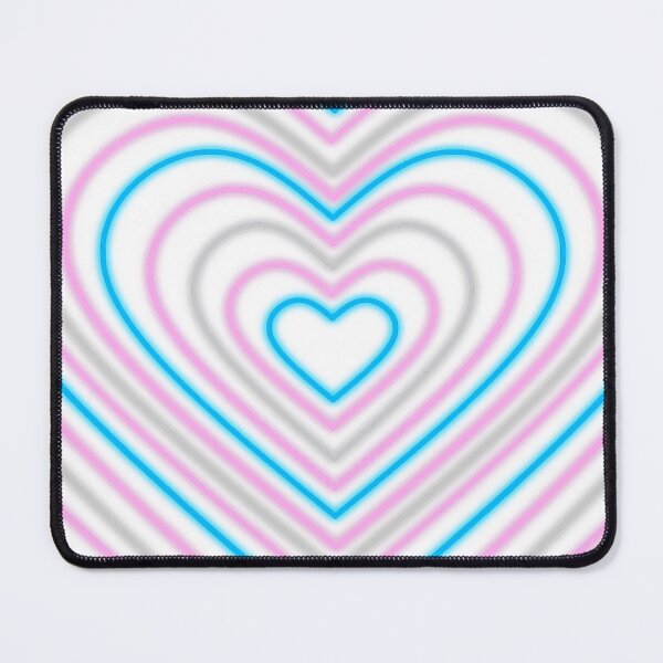 Item preview, Neon transgender hearts designed and sold by gemna117.