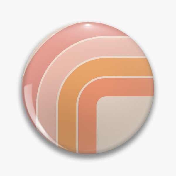 Item preview, Pink and orange retro arches designed and sold by BattaAnastasia.