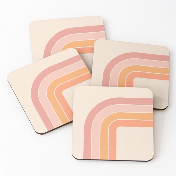 Item preview, Pink and orange retro arches designed and sold by BattaAnastasia.