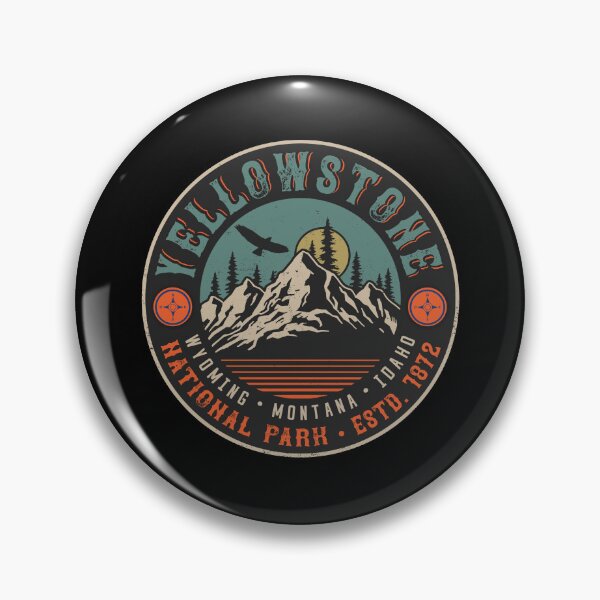 Item preview, Yellowstone National Park Hiking Camping designed and sold by MarkusShirts.