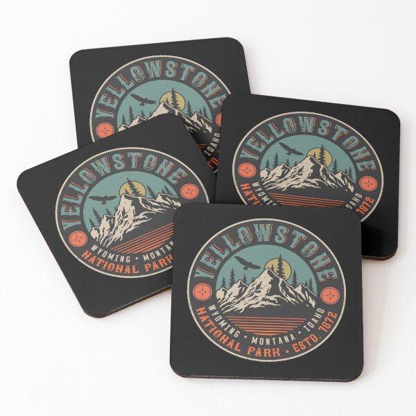 Item preview, Yellowstone National Park Hiking Camping designed and sold by MarkusShirts.