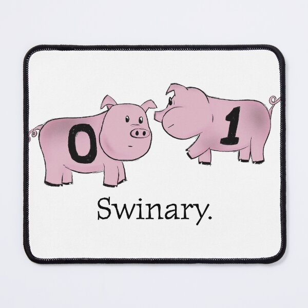 Item preview, Swinary - Funny Binary Math designed and sold by WearInTheWorld.