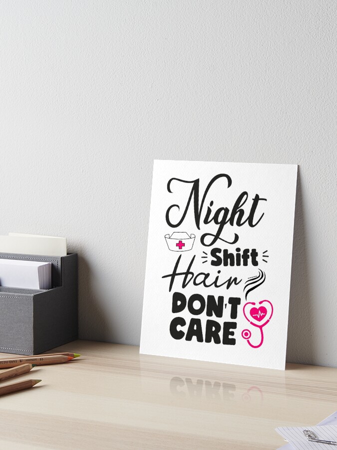 Funny Night Shift Nurse Watercolor T-Shirt Nurse Gift Idea Funny Night Shift Nurse Watercolor T-Shirt Nurse Gift Idea