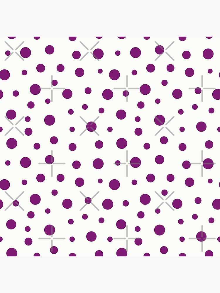 Black dots over cream background Wrapping Paper by marufemia