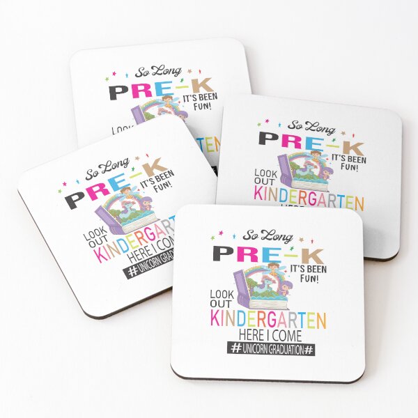 Item preview,  Kids So Long Pre-K Kindergarten Here I Come Unicorn Graduation designed and sold by karim82.