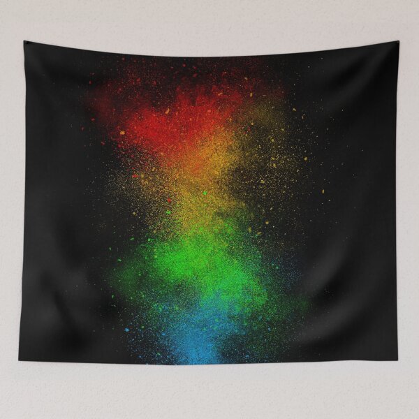 Item preview, Dust explosion rainbow_1 designed and sold by jc007.