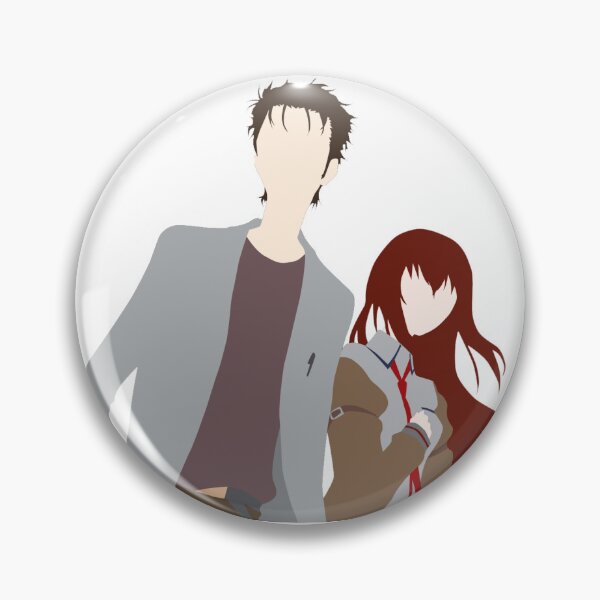 Item preview, Kurisu y Okabe (anime) designed and sold by Clienter-Team.