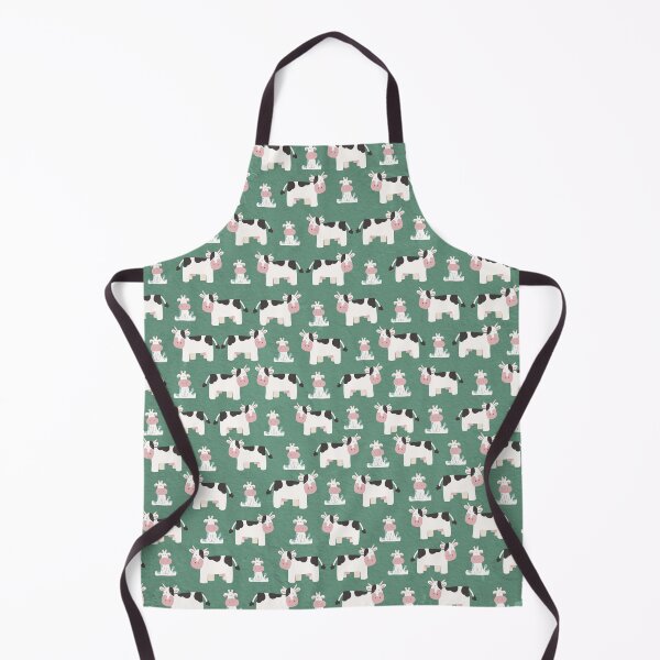 Item preview, Cows On Green Background 2 designed and sold by KarenWoodArt.