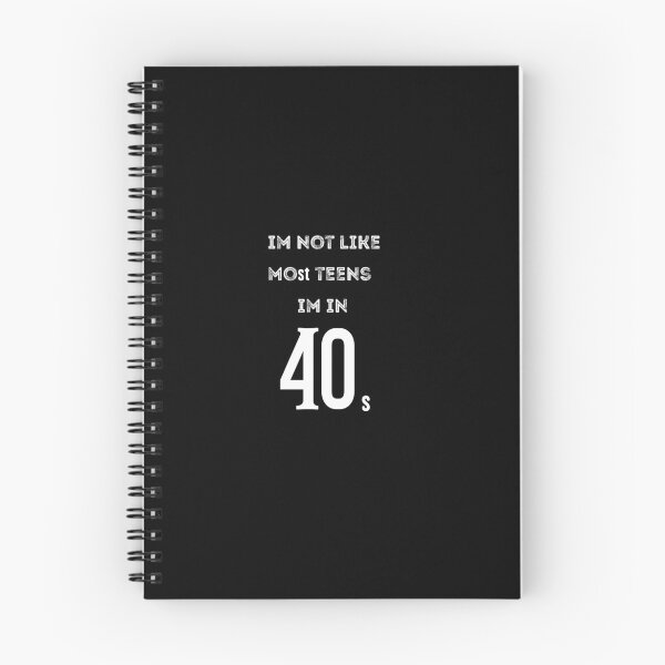 Item preview, I'm Not Like Most Teens I'm In My 40s Funny Shirt, Funny Mom Shirt, Birthday Mom Shirt, 40th Birthday Shirt, Mom Shirt designed and sold by zeyuss.