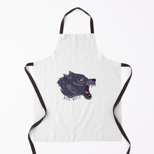 Item preview, Bad Wolf designed and sold by Little Crows Trinkets.