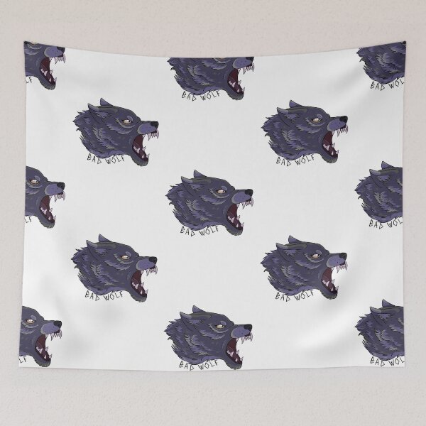 Item preview, Bad Wolf designed and sold by Little Crows Trinkets.