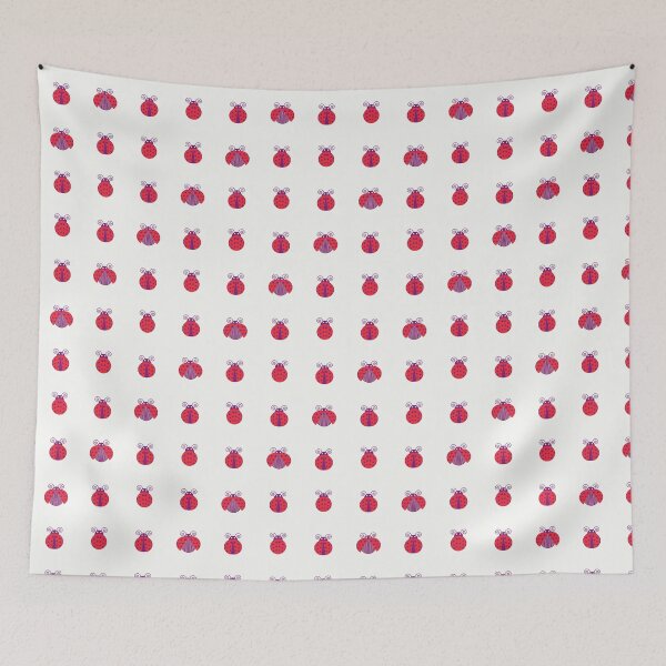 Item preview, Red ladybugs designed and sold by marufemia.