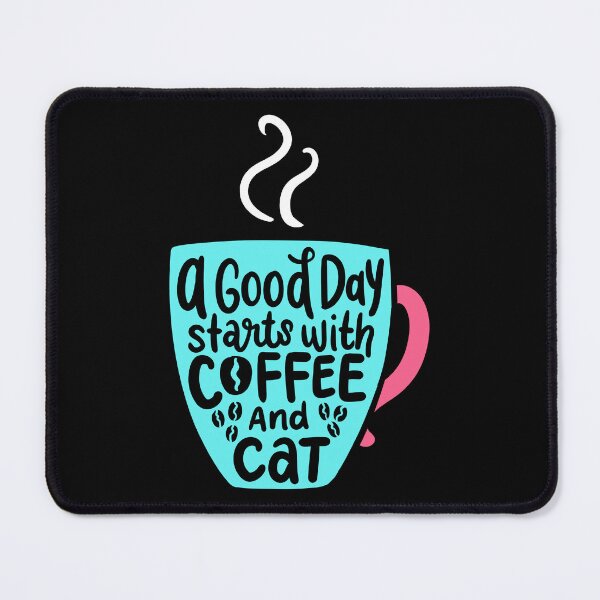 Item preview, Good Day Starts With Coffee And Cat Cute Mug Gift designed and sold by haselshirt.