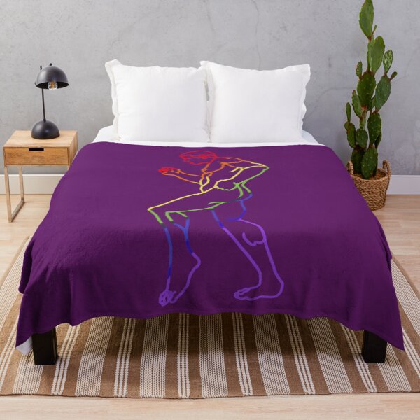 Item preview, Rainbow running man designed and sold by 3leggeddogg.