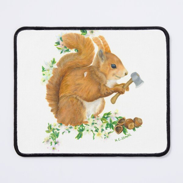 Item preview, Squirrel goes nuts designed and sold by TheLonePencil.