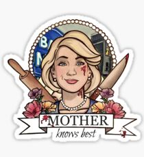Mother Knows Best Sticker