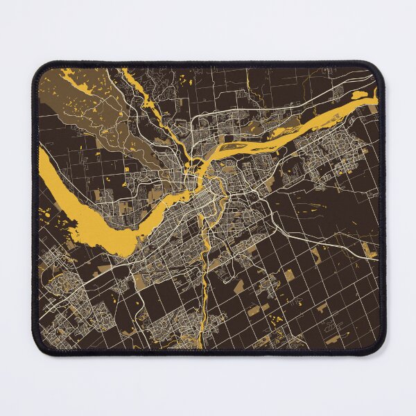 Item preview, Ottawa City Map of Ontario, Canada - Pastel designed and sold by deMAP.