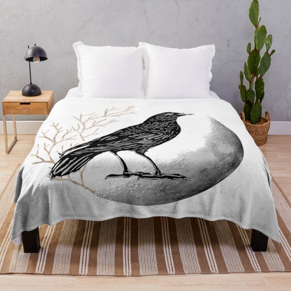Item preview, Raven - Symbol of Magic, Wisdom, Death and the Birth of Light designed and sold by witchlingart.