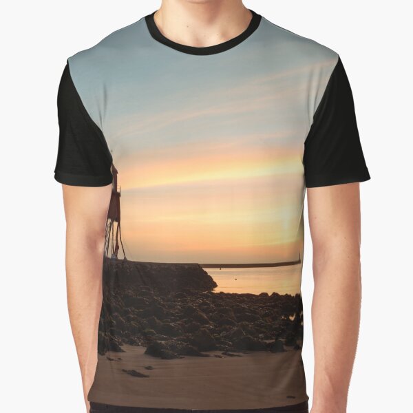 Item preview,  Herd Groyne Lighthouse Sunrise designed and sold by John Dunbar.